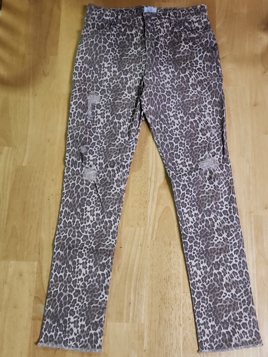 The Children's Place Other - The Children's Place Girls Leopard Print Distressed Skinny Jeans Size 16 NWOT